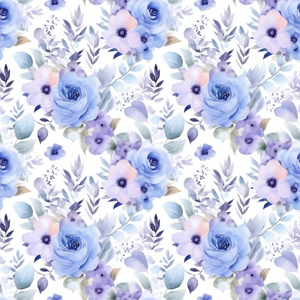 Sweet fairies Blumen Blau/Lila
